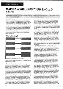 thumbnail of Making a Will