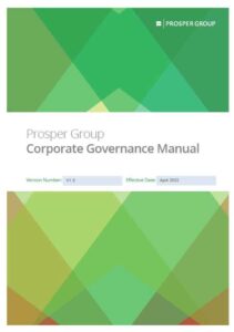 Prosper Group Corporate Governance Manual 2022